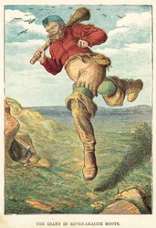 Der Riese in Siebenmeilenstiefeln